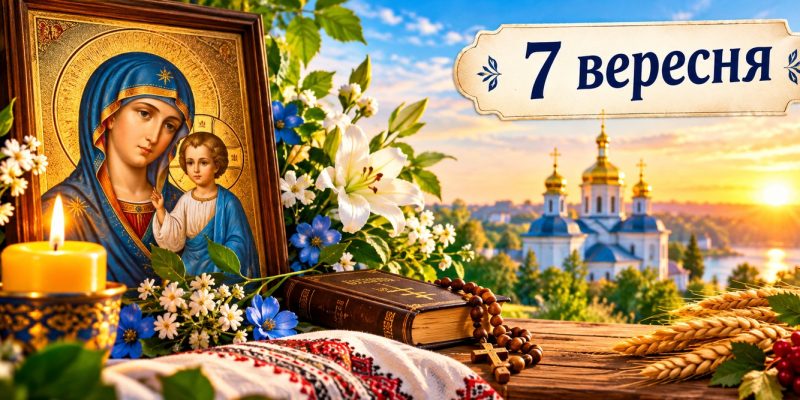 Яке церковне свято 7 вересня 2026 року: день ангела, що не можна робити і народні прикмети 