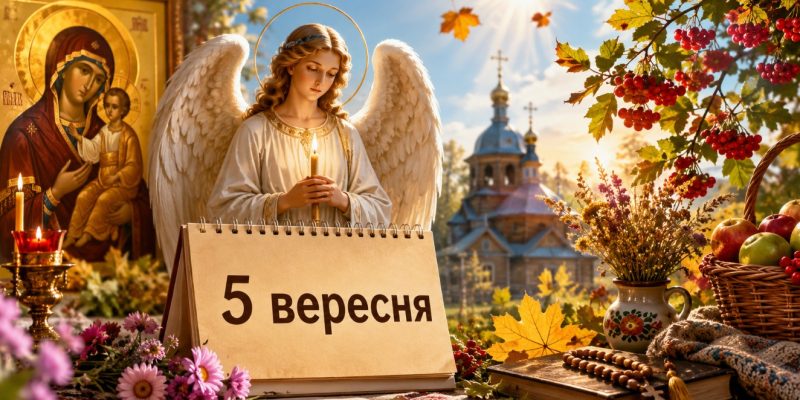 Яке церковне свято 5 вересня 2026 року: день ангела, що не можна робити і народні прикмети 