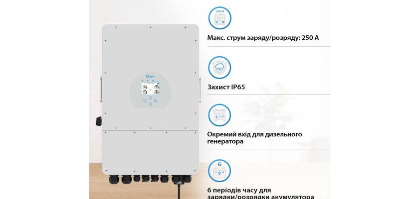 Гібридні інвертори Deye: як вибрати модель для будинку