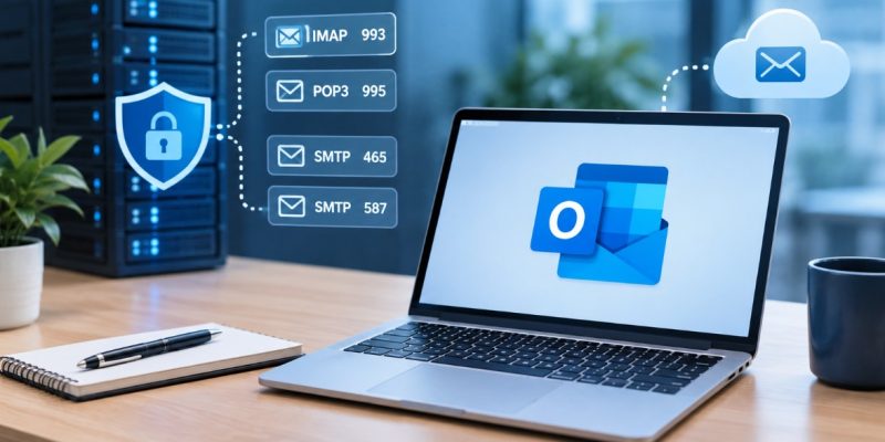 Як підключити Укрнет пошту до Outlook: нові порти 