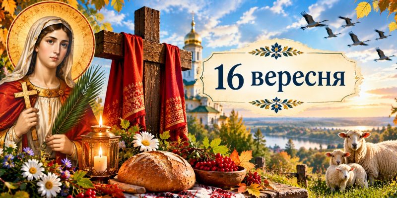 Яке церковне свято 16 вересня 2026 року: день ангела, що не можна робити і народні прикмети 