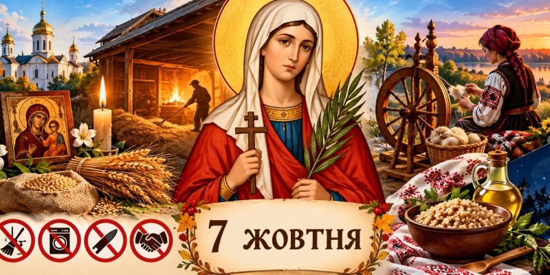 Яке церковне свято 7 жовтня 2026 року: день ангела, що не можна робити і народні прикмети 