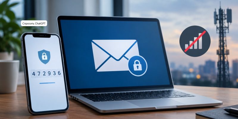Двофакторна автентифікація Укрнет: що робити без SMS-коду 