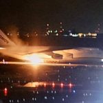 Український Ан-124 «Руслан» загорівся під час посадки в Японії