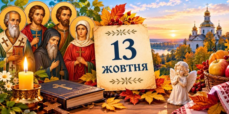 Яке церковне свято 13 жовтня 2026 року: день ангела, що не можна робити і народні прикмети 